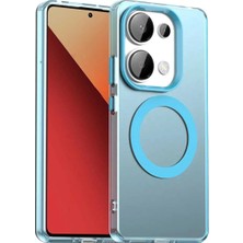 Bovinox Xiaomi Redmi Note 13 Pro Uyumlu Magsafe Şarj Destekli Renkli Kılıf Kamera Korumalı Darbe Emici