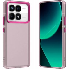 Bovinox Xiaomi 14T Pro Kılıf Parmak Izi Yapmaz Buzlu Şeffaf Ince Tasarım Minimalist Tasarım