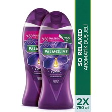 Palmolive So Relaxed Aromatik Duş Jeli 750 ml x 2 Lavanta ve Ylang Ylang ile Rahatlatıcı Koku