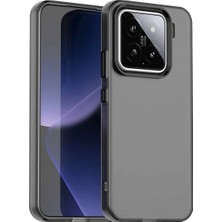 Bovinox Mi 15T Kılıf Parmak Izi Yapmaz Buzlu Şeffaf Ince Tasarım Kamera Koruma Üstün Koruma