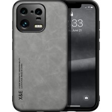 Bovinox Xiaomi Note 13 Pro 5g Kamera Korumalı Kılıf Deri Görünümlü Tam Koruma Vintage Premium Deri Kılıf