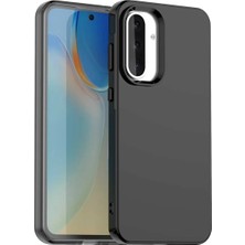 Bovinox Samsung Galaxy A36 Kılıf Parmak Izi Yapmaz Buzlu Şeffaf Ince Tasarım Kamera Koruma