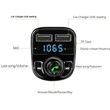 Carx8 Bluetooth Araç Kiti Fm Transmitter ( Lisinya )