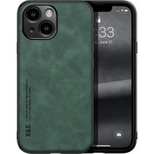 Bovinox Iphone 16 Kamera Korumalı Kılıf Deri Görünümlü Tam Koruma Vintage Premium Deri Lansman Kılıf