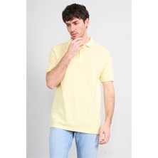 Çetinkaya Chester Polo 2742 Polo Yaka Regular Pike T-Shirt Uçuk Sarı