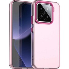 Bovinox Mi 15T Kılıf Parmak Izi Yapmaz Buzlu Şeffaf Ince Tasarım Kamera Koruma Üstün Koruma