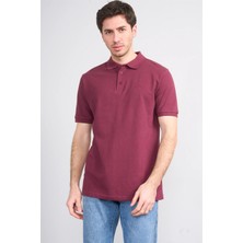 Çetinkaya Chester Polo 2742 Polo Yaka Regular Pike T-Shirt Mürdüm