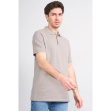 Çetinkaya Chester Polo 2742 Polo Yaka Regular Pike T-Shirt Koyu Vizon