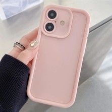 Bovinox Iphone 16 Uyumlu Kamera Korumalı Silikon Kılıf Pürüzsüz Mat Yüzey Darbelere Dayanıklı Tam Korumalı