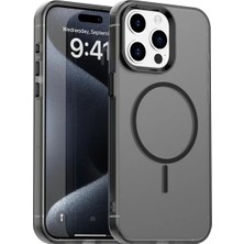 Bovinox Iphone 14 Pro Max Uyumlu Magsafe Şarj Destekli Renkli Kılıf Kamera Korumalı Silikon Darbe Emici