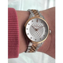 Essence Sade Klasik Model Çelik Kordon Kadın Kol Saati