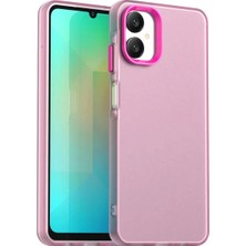 Bovinox Samsung Galaxy A06 Kılıf Parmak Izi Yapmaz Buzlu Şeffaf Ince Tasarım Kamera Koruma