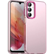 Bovinox Samsung Galaxy A55 Kılıf Parmak Izi Yapmaz Buzlu Şeffaf Ince Tasarım Kamera Koruma