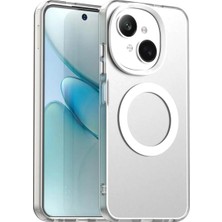 Bovinox Tecno Spark 20 Uyumlu Magsafe Şarj Destekli Renkli Kılıf Kamera Korumalı Silikon Darbe Emici Kapak