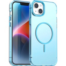 Bovinox Iphone 11 Uyumlu Magsafe Şarj Destekli Renkli Kılıf Kamera Korumalı Silikon Darbe Emici Kapak