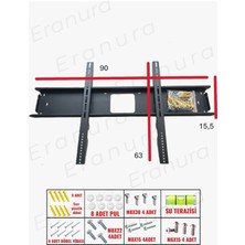 Clk Teknoloji  70'' 75'' 77'' 80'' 85'' 90'' 100'' Inç Inç 177 190 195 203 215 Ekran Tüm Markalar Tv Askı Aparatı