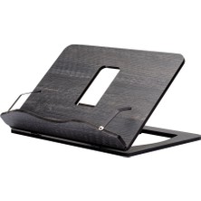 Vigo Wood Ahşap Kitap Okuma Standı Ceviz Renk MDF Malzeme ile Kullanışlı ve Şık