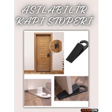 Keskon Kapı Durdurucu Kapı Takozu | Şık Tasarımlı Kaymaz Kapı Stoperi | Kapı Kapanma Önleyici Aparat