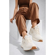 Slipcat Kadın Sneaker Günlük Spor Ayakkabı Kalın Taban Hafif Rahat Yürüyüş Sneaker Modern Tasarım Şık Kombin Uyumlu