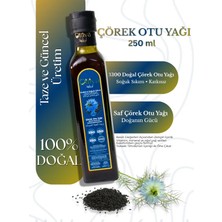 Oiliva Soğuk Sıkım Çörek Otu Yağı 250 ml Cam Şişe %100 Saf Doğal Katkısız