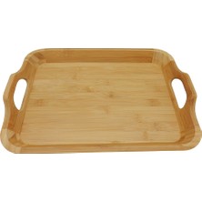 Bambum Bande Dikdörtgen Tepsi Büyük