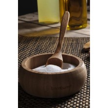 BAMBUM Terne Ölçek Kaşığı Küçük Bambu Malzemeden 9 cm Boyutunda Pratik Kullanım İçin
