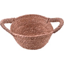Bambum Vimini - Hasır Sepet Kulplu 25 cm
