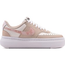 Nike FD9921 W Court Vision Alta Spor Ayakkabı Bej