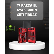 Uslucan Alışveriş 17 Parçalık Profesyonel Manikür Seti – Paslanmaz Çelik