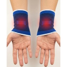 Uslucan Alışveriş Evrensel Beden Çift Bilek Bandı Spor ve Günlük Kullanım Için