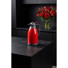 Taşev Bambum Aspira - Çelik Termos Kırmızı 2 Litre
