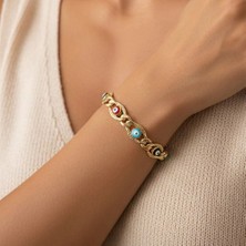 Xuping Jewelry Stil Incisi/xupıng Jewelry Nazar Boncuklu Bileklik