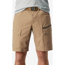 Decathlon Erkek Outdoor Trekking Şort - Kahverengi - Travel 900 - 46