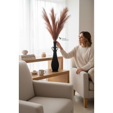 Yapay Çiçekçiniz 120 cm Yapay Pampas Otu 3’lü Set – Dökülmeyen, Premium Kalite, Büyük Boy Dekoratif Pampas Grass