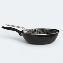 Nishev.com Evini Sev Emaye Market Premium 26 cm Telli Fritöz Vok