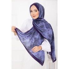 Msc Batik Desen Bambu Şal Serisi Mürdüm
