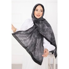 Msc Batik Desen Bambu Şal Serisi Siyah