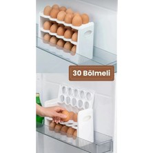 Foly Life Foly Lıfe 3 Katlı 30'lu Yumurtalık Standı Buzdolabı Düzenleyici Organizer