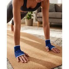 Uslucan Alışveriş Mavi Bilek Koruyucu Spor Destekliği Çift El Için Evrensel Boy