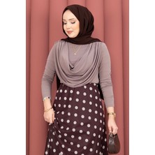 Ozk Degaje Dökümlü Sandy Body Koyu Vizon