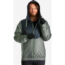 Decathlon Erkek Sıcak Tutan Outdoor Yağmurluk - Yeşil - 100 -5 °c