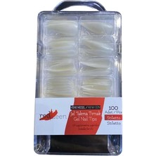 Redqueen Jel Takma Tırnak Stiletto RQ-1452 Beyaz