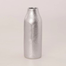 Selim Dekor Athena Büyük Vazo Gümüş