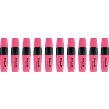 Pelikan 490 Pembe Fosforlu Kalem 10'lu Set, Canlı Renkler ve Konforlu Tutuş Özelliği ile