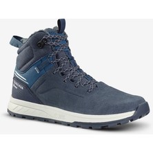 Decathlon Çocuk Su Geçirmez Outdoor Deri Kar Botu - Kahverengi - 35 / 38 - SH500 - 36