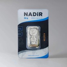 Has Gümüş NADİR 50 Gram Gümüş Külçe