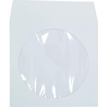 Doğan Zarf Doğan Beyaz Pencereli CD Zarfı 90 gr 100'lü 12,5 x 12,5 cm Kırtasiye Ürünü
