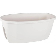 Serinova Zümrüt Küpeşte Balkon Saksısı 15.5 Lt