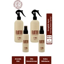 Flatter Kırışıklık Açıcı Kumaş Bakım Spreyi Soft Koku 400 ml + 100 ml x 2 Konsantre Formül