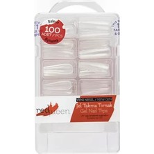 Redqueen Jel Takma Tırnak Balerin RQ-1456 Şeffaf